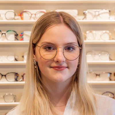 Lara Noll, Auszubildende 4. Lehrjahr Augenoptikerin EFZ